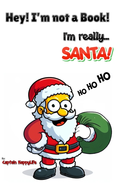 Hey! I’m not a Book! I’m really… SANTA!