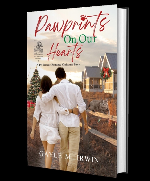 Pawprints On Our Hearts: A Pet Rescue Romance Christmas Story