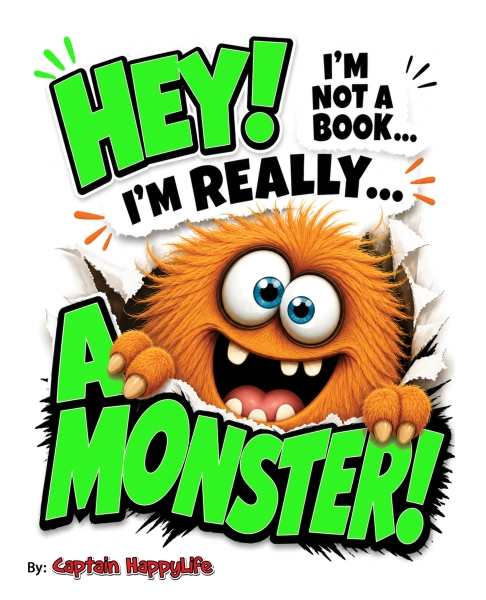Hey! I’m not a Book! I’m really… a MONSTER!