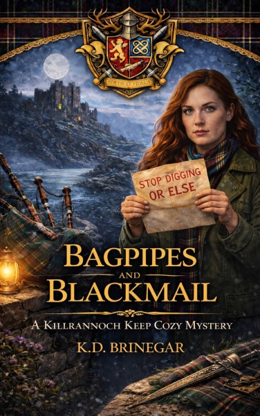Bagpipes & Blackmail - Book 4 of A Killrannoch Keep Cozy Mystery Series