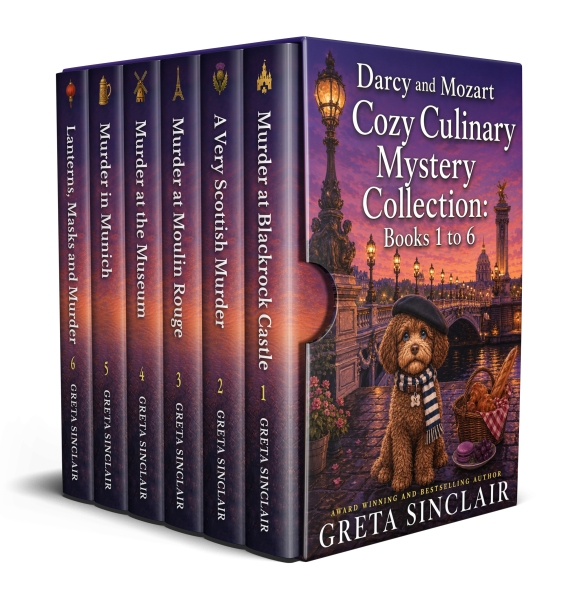 Darcy & Mozart Cozy Culinary Mysery Collection: Books 1-6